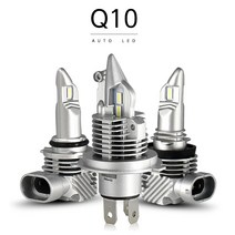 Q10 LED전조등 6500K (2개1세트) - 제네시스 BH, 상향등 H7