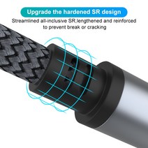 스플리터 Essager TV 박스 애플 스피커용 RCA 케이블 3.5mm 잭-2 Aux 3.5mm-2RCA 수 어댑터 와이어 코드, [01] 1m