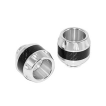 오토바이 전륜 차축 포크 충돌 슬라이더 떨어지는 수호자 혼다 Forza750 250 2018-2021 22, 05 No logo Silver