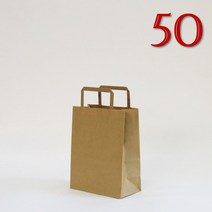애브리플러스 크라프트 종이쇼핑백 종이가방 50매