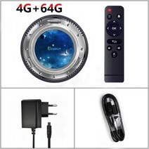 미디어박스 미디소프트 영상재생 미디어플레이어 BOXPUT-BP6 안드로이드 12 TV 박스 Allwinner H618 6K 2., 03 4G 64G_03 영국 플러그