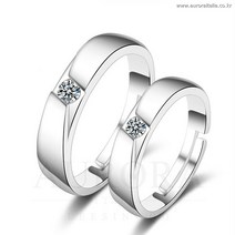 명품브랜드 다이아몬드 커플링 커플반지 BAN-2191