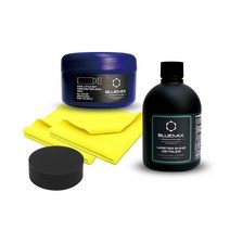 블루믹스 리틀보이 카나우바 고체왁스 150g 차량용 왁스 차광택 차왁스 + 어플 타월, A-2 리틀보이 150g 물왁스 세트