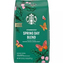 Starbucks Spring Day Blend Ground Coffee 스타벅스 스프링 데이 블렌드 분쇄 커피 992g