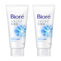 비오레 클렌징폼 모이스처 스킨케어 세안제 130g 2개 세트 일본직구