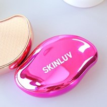스킨럽 SKINLUV 풋파일 발각질제거기 세척가능, 1개, 핫핑크 + 눈섭칼 3종