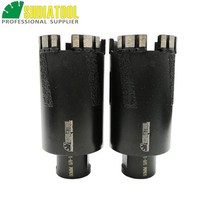 건식코아드릴 코어드릴 코아작업 Shdiatool 2 pcs 직경 50mm 5/8-11 스레드 레이저 용접 된 다이아몬드 드, 한개옵션0