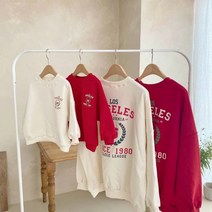 1980맨투맨 20900원 봄가을 패밀리룩 시밀러룩 남녀공용 어린이 아동 유아 키즈 주니어 맨투맨 형제룩 자매룩 남매룩 등원룩