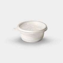 일회용기 소형 소스용기(백색) 3000개 KP70파이, 뚜껑3000개