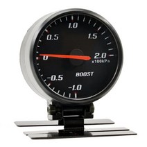 60mm 자동 타코미터 부스트 오일 온도 수온 압력 게이지 Volaget Aif 연료 배기 가스 Rpm 레이싱 모디피카, Boost Gauge