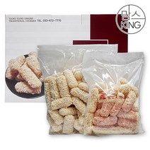 [맘스킹]10+1증정 양양오색한과 찹쌀유과 900g 선물세트, 단품