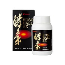 우메켄 코소볼 UMEKEN Koso Ball EX - Enzyme, 340정, 1개