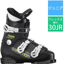 살로몬 SALOMON Team T3 L411778 Black/White 22/22.5cm 21-22 모델 스키 부츠 주니어