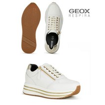 제옥스 GEOX 정품 여성 키높이 스니커즈 켄지 W1X6QHA1F91화이트