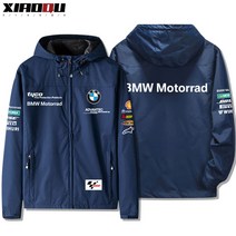 바람막이 방수 할리데이비슨 자켓 메쉬 보호대 라이딩 오토바이 바이크, 180/XL 기모, [인기]-네이비블루