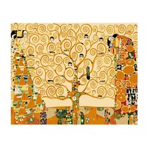 DIY명화그리기 페인팅 골드펄 클림트 행운의나무40X50, zc 단품