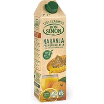 DonSimon 돈사이먼 펄프 과육 스퀴즈 오렌지 주스 1L 1팩, 1개