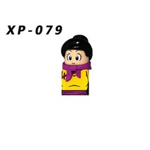KT1007 KT1009 KT1011 KT1020 KF6142 드래곤볼 Z 손오공 베지터 트렁크 쿠리린 미니 액션 장난감 피규어 어린이 조립 인형 선물, 하늘색