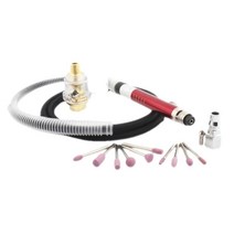 저소음 펜타입 에어 그라인더 풀세트 저진동 빠우 사상기 연삭공구 광택