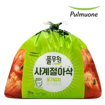 [G][풀무원] 사계절 아삭 포기김치 (10kg), 10kg, 1개