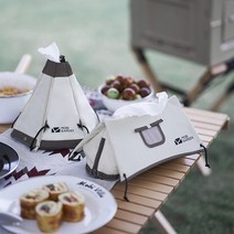 모비가든 캠핑 휴지 케이스 두루마리 각티슈 케이스 감성 텐트 미니어처, 돔텐트 미니어처 롤티슈케이스