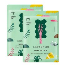 스위트컵 녹차라떼 파우더 500g 2개세트 녹차가루