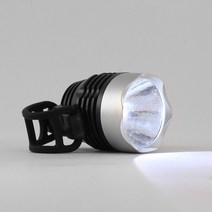 LED 자전거 전조등(실버) 자전거라이트, 단품