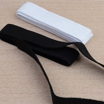 태권도복 허리 고무 밴드 도복 바지 고무줄, 색상, 흰색