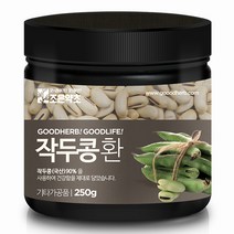 굿허브 작두콩환 250g, 단품, 1개