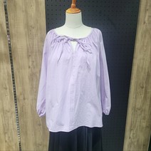 [파파야] SH01 앞리본 퍼프 블라우스 PNNPBL002A (9487179)