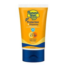 바나나보트 Protection + Vitamins Sunscreen Lotion SPF 30Moisturizing with Vitamin C & B3바나나보트 B3 4.5 oz.