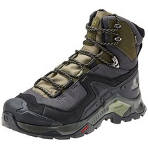 Salomon 남성용 Quest Element 고어텍스 하이킹 부츠 쿠민/표백 모래/사프란 9.5