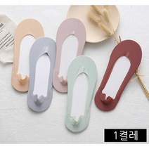 여성 페이크삭스 8컬러 5P 미끄럼방지 구두 덧신 양말