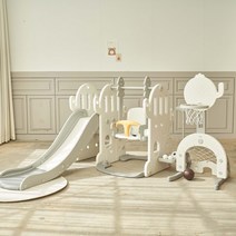 베네베네 쁘띠 선인장 유아 아기 미끄럼틀 풀세트, 화이트