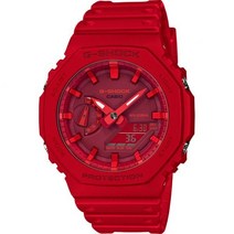 카시오 G-Shock 레드 CasiOak 2100 시리즈 GA2100-4A 시계 새 제품 GA2100 탄소 코어