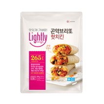라이틀리 곤약브리또 핫치킨 500g 4입