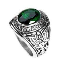 피플샵 써지컬 스틸 반지 미군반지 전역반지