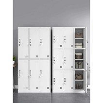 사우나 락커룸 관물함 학교 사물함 철제 신발 보관함, 8도어 락커