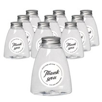 투명 삼각 밀크티 보틀 330ml 10P