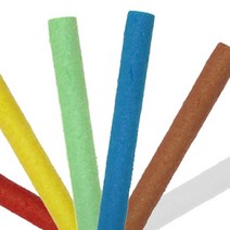 옥수수깡 긴 수수깡 장난감 스틱콘 20cm 50개, 흰색, 본상품선택