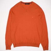 1505.노티카 브이넥 긴팔 니트티셔츠/정품/남성 L