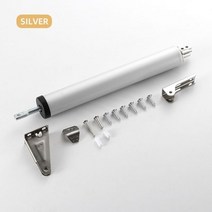 현관문 천천히 조절기 댐퍼 걸쇠 중문 잠금장치 창문 가스 스프링 자동 도어 클로저 오버헤드 도어 클로저 소프트 클로징 장치 조정 가능한 버퍼 포스 가구 하드웨어, 은