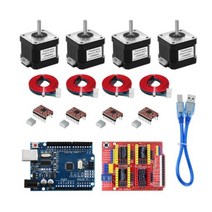 P82F 3D 프린터 부품 - CNC V3 UNOR3 보드 A4988 드라이버 스텝 모터 키트 전문가용