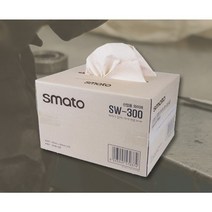 청사기공 스마토 SMATO 산업용와이퍼 대형 와이퍼올 기름타올 보루 SW-300 흡착포 엠보싱처리 흡수 및 흡유 300매4겹, 1박스