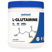 뉴트리코스트 엘 글루타민 250G 분말 무향