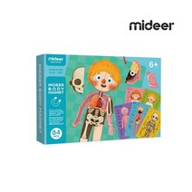 미디어 우리인체 자석퍼즐 신체구조 자석퍼즐, 혼합색상