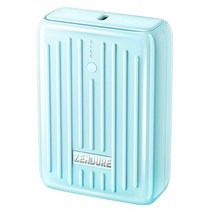젠듀어 20W 10000mAh 가벼운 보조배터리 파워뱅크 pd 아이폰 고속 충전 포켓 호주머니 사이즈, 10000 mAh, 마카롱 그린