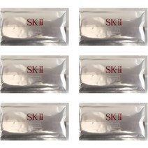 [SK2화장품 일본직구] SK-2 (SK-II) 화이트닝 소스 덤 리바이벌 마스크 6개 세트 (외부 박스 없음) 6매