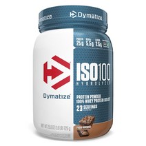DYMATIZE NUTRITION ISO100 결정자 100%, 단색, 한 사이즈