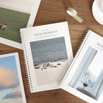 23년 마음사진 스프링노트 (라인 B5), 창가